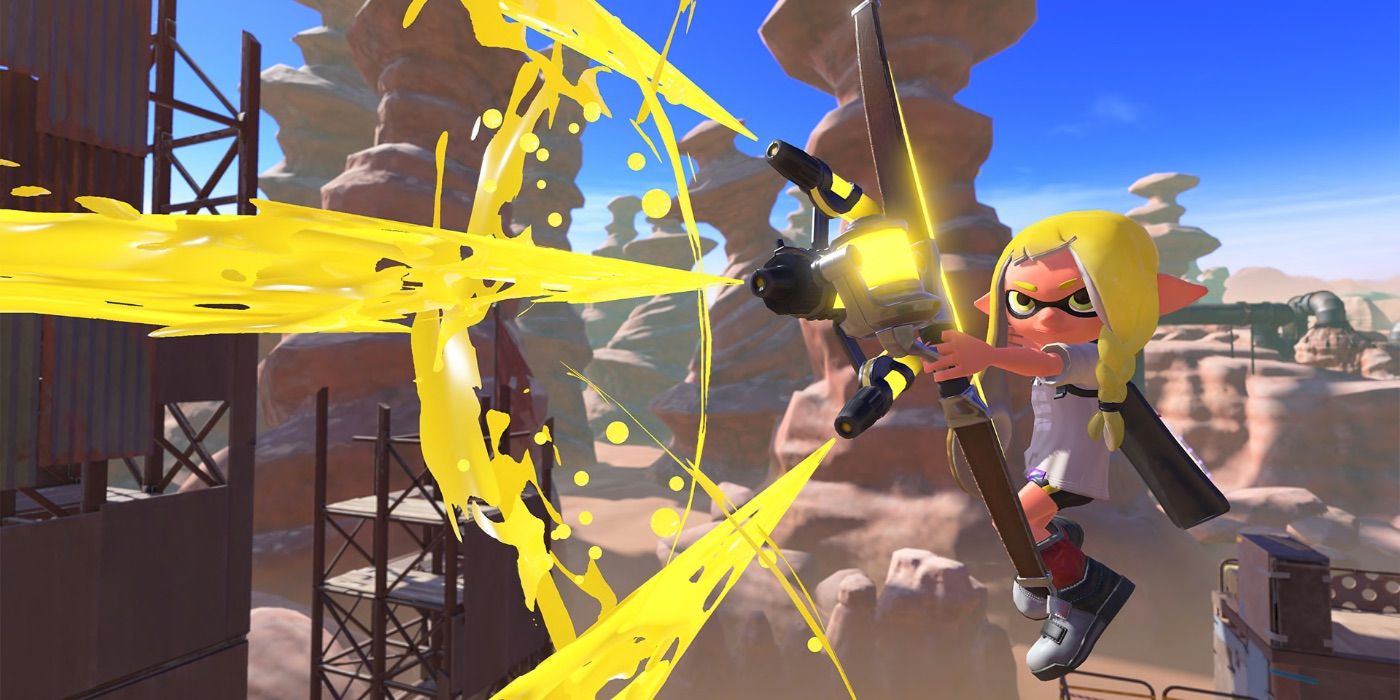 Splatoon 3 Bow-Shaped Weapon