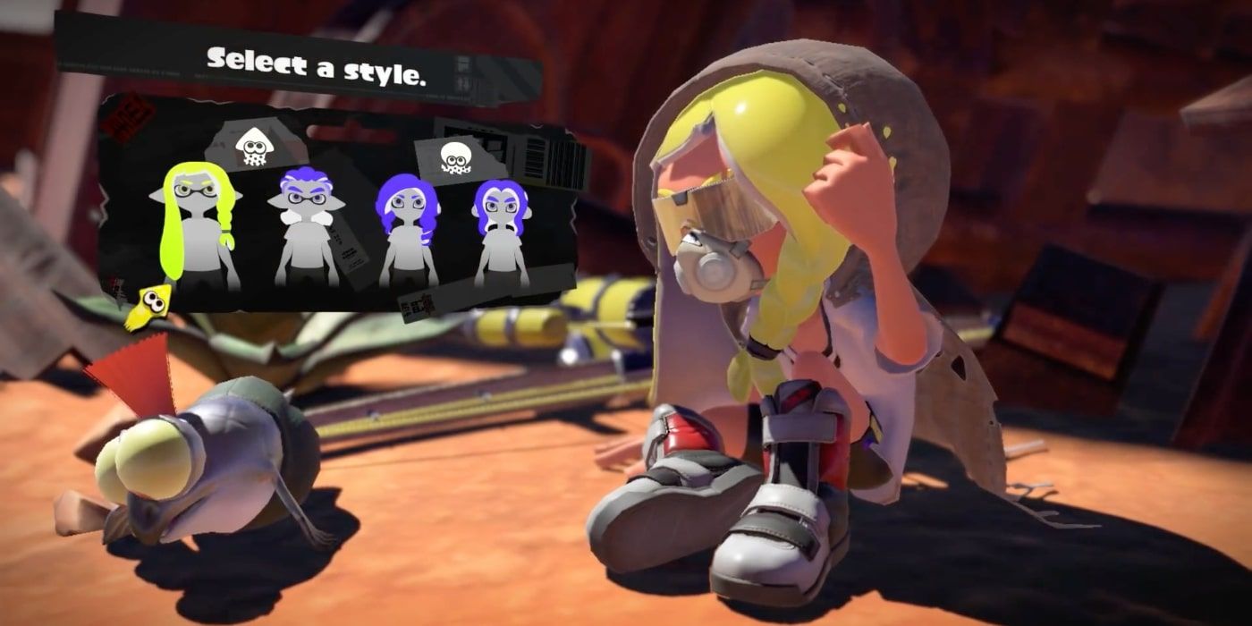 Splatoon 3 Non-Binary Gender Options