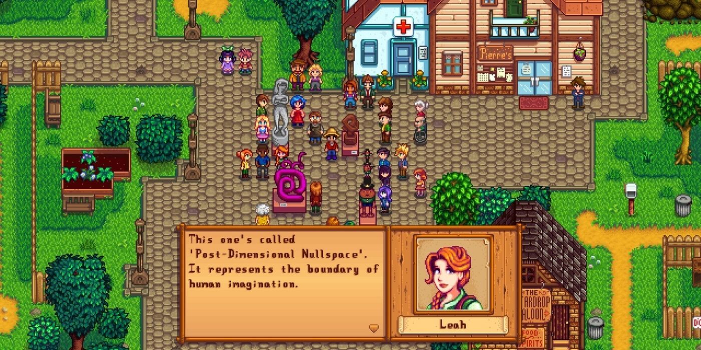 Stardew Valley Leah Art Show Screenshot