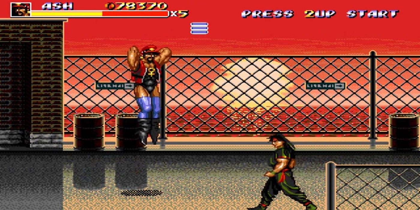 Streets of Rage 3 Ash Japanese only miniboss