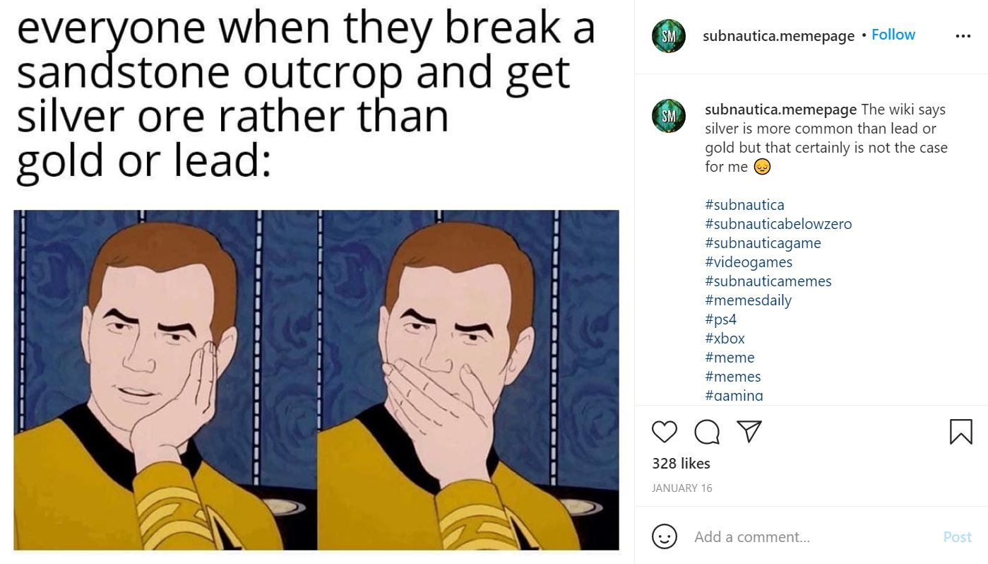 Subnautica Instagram meme by @subnautica.memepage 2