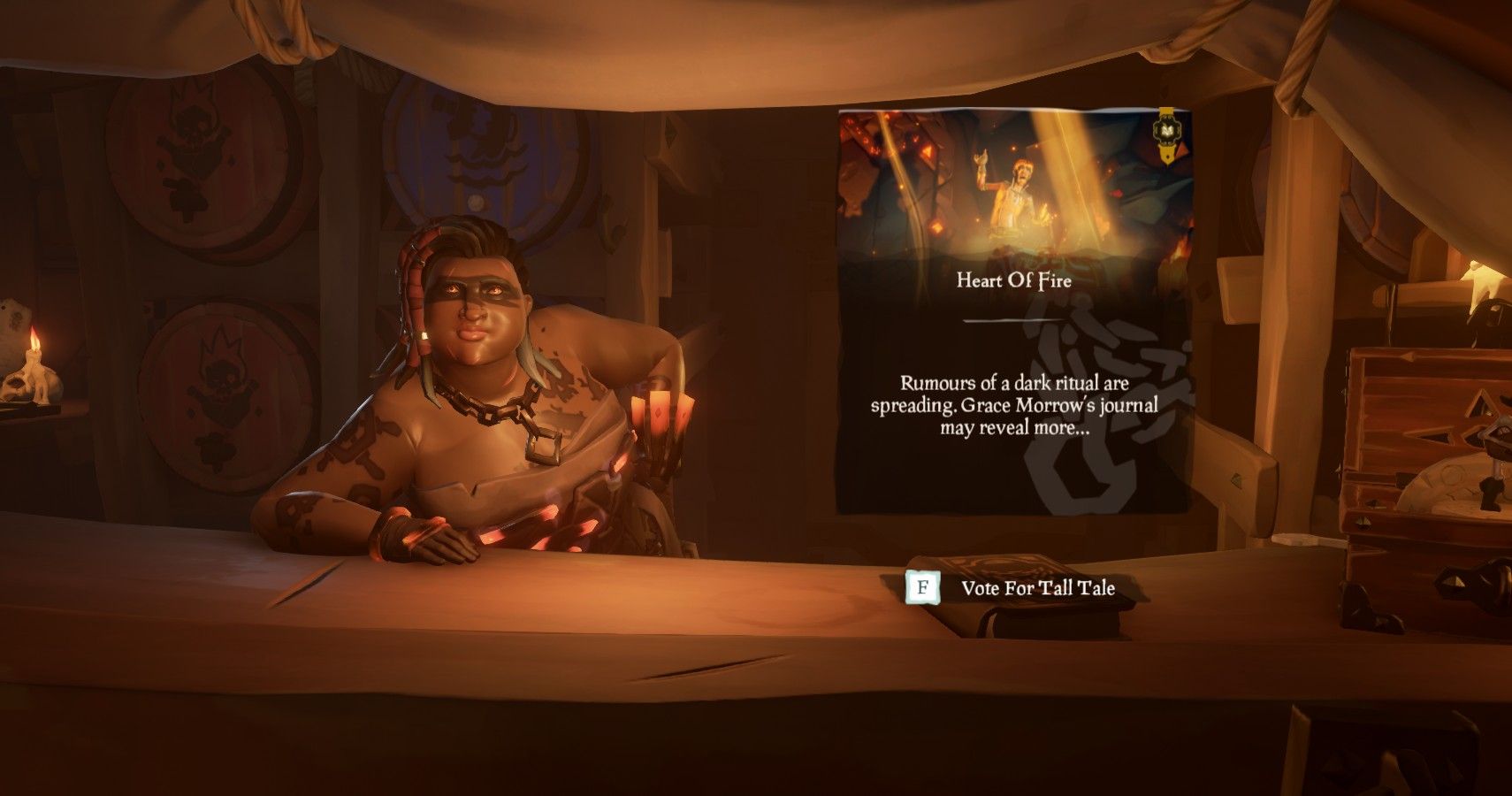 The Heart of Fire in Sea of Thieves