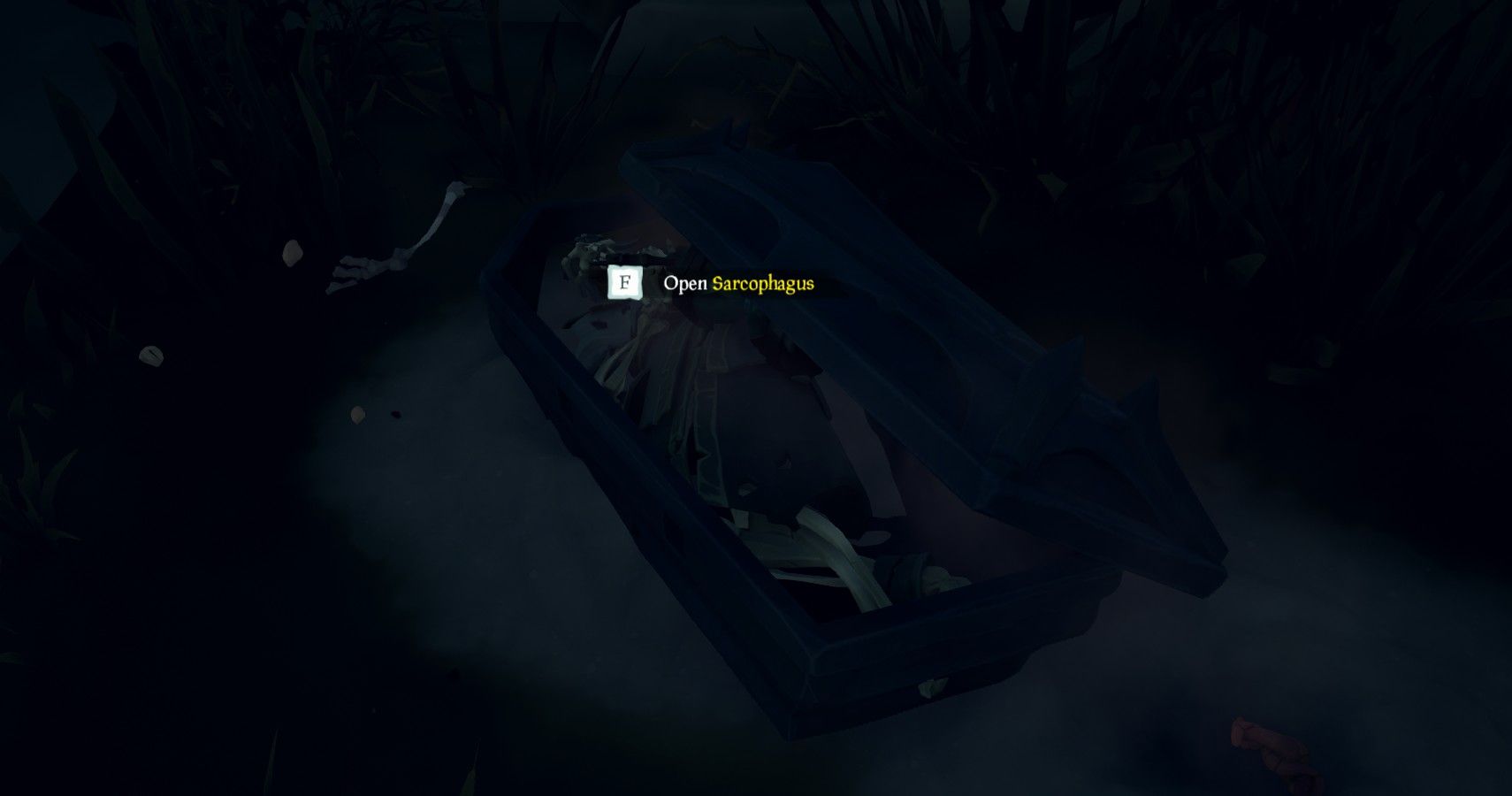 The Sarcophagus in Sea of Thieves