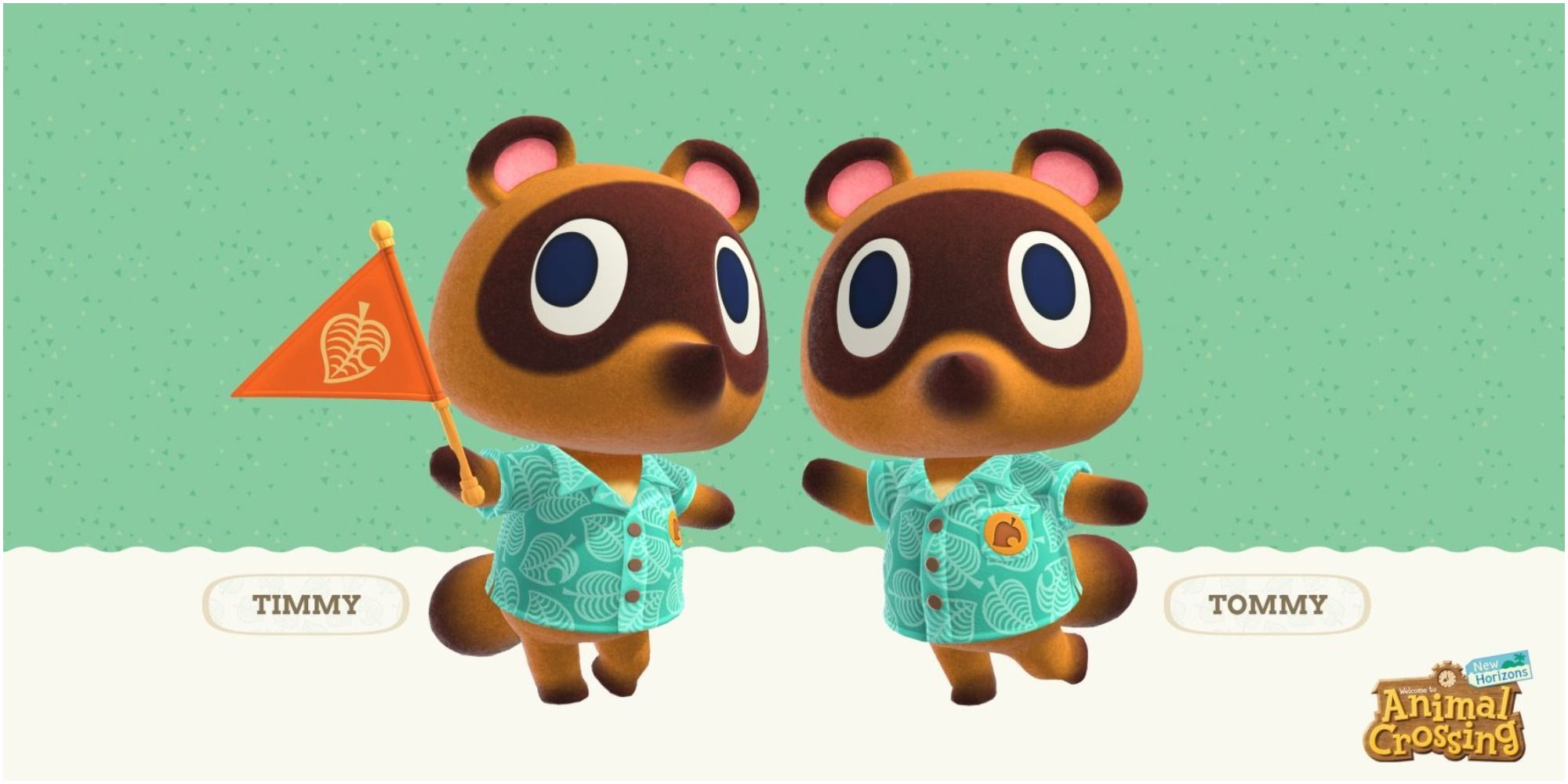 Timmy and Tommy Animal Crossing New Horizons.