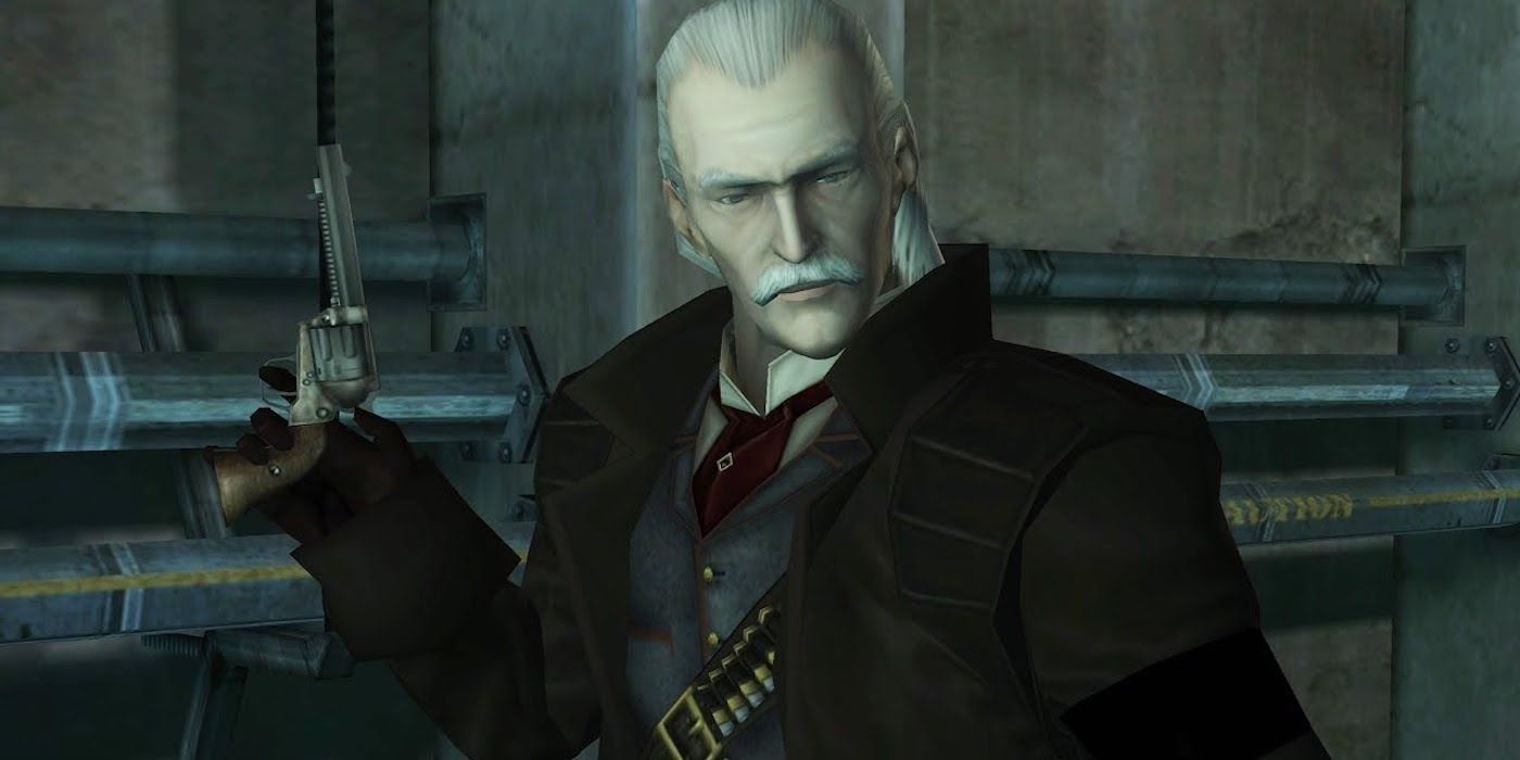 Metal Gear Solid Twin snakes ocelot With His Revolver