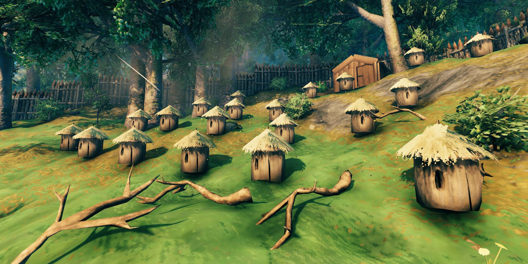 Valheim queen bee beehive building guide honey
