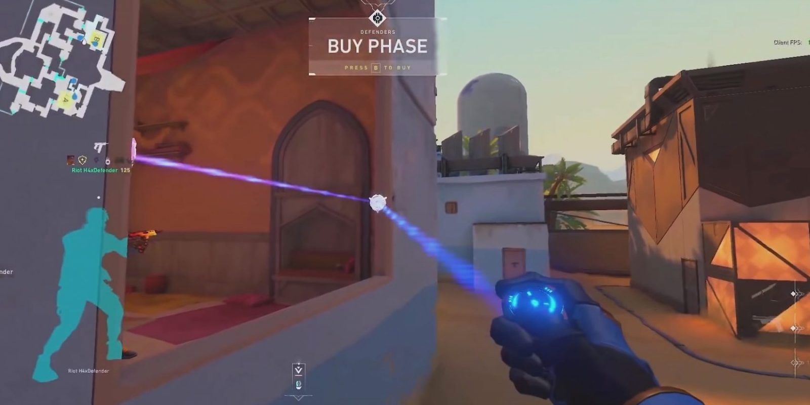 Valorant Cypher places trip wire