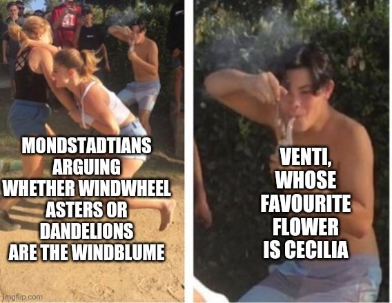 Venti's favorite flower