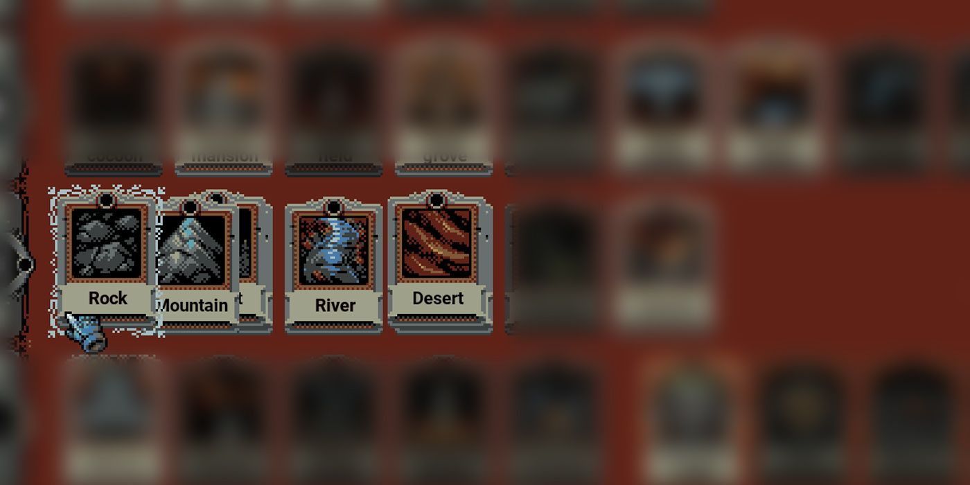 Loop Hero: Highlighting The Terrain In The Deck Building Menu