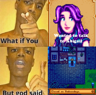 stardew valley abigail meme