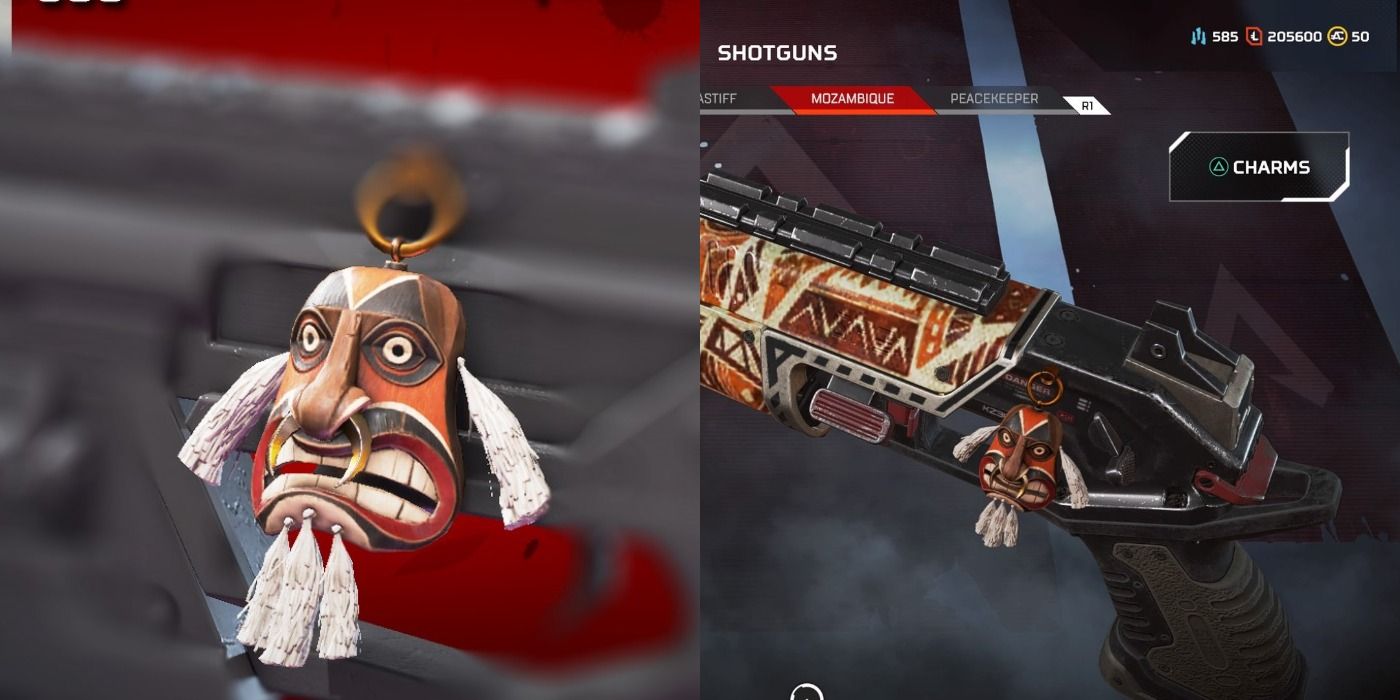 Apex Legends Tribal Mask Charm
