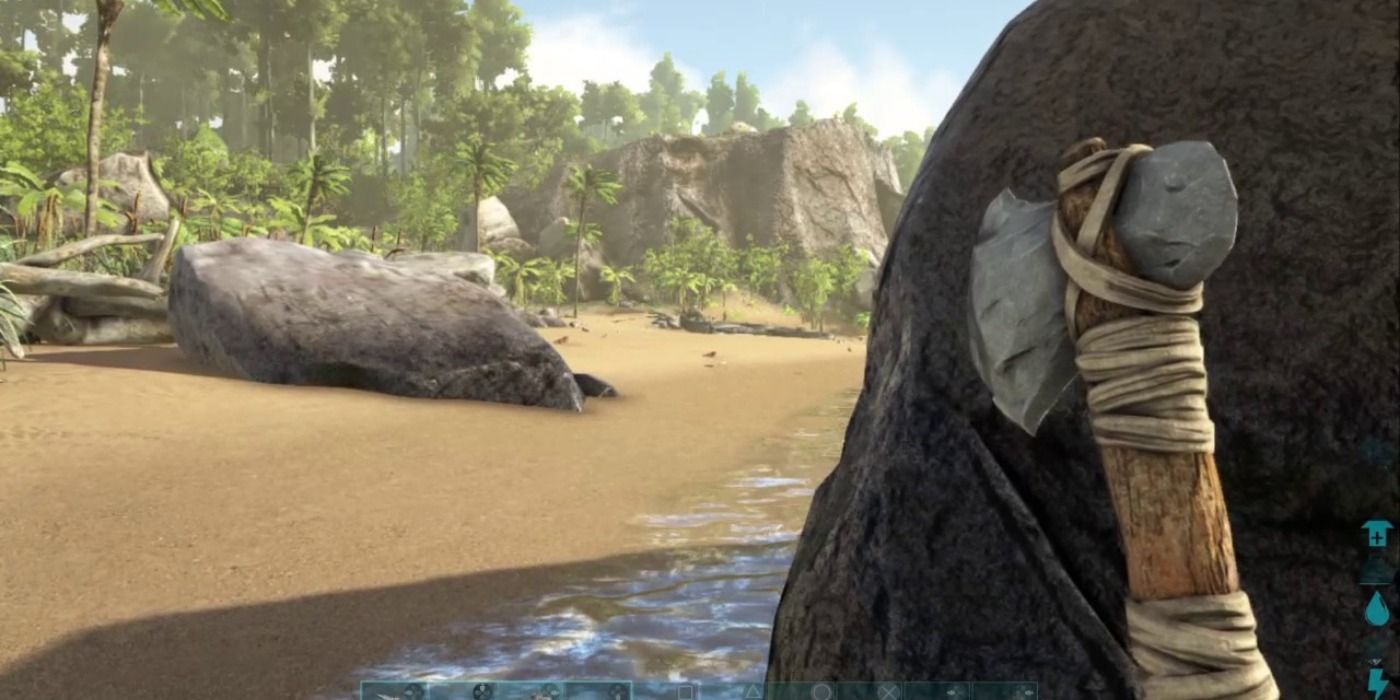 Stone Hatchet in Ark: Survival Evolved