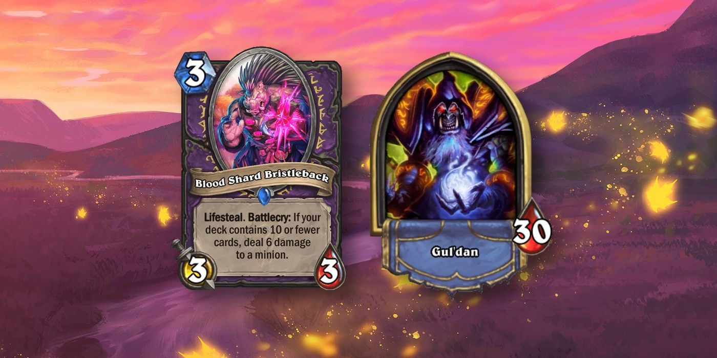 blood shard forged in the barrens card
