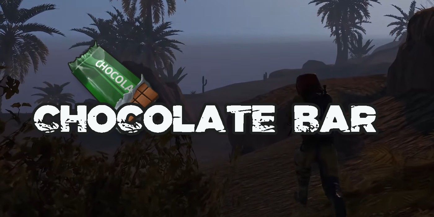 chocolate bar rust item