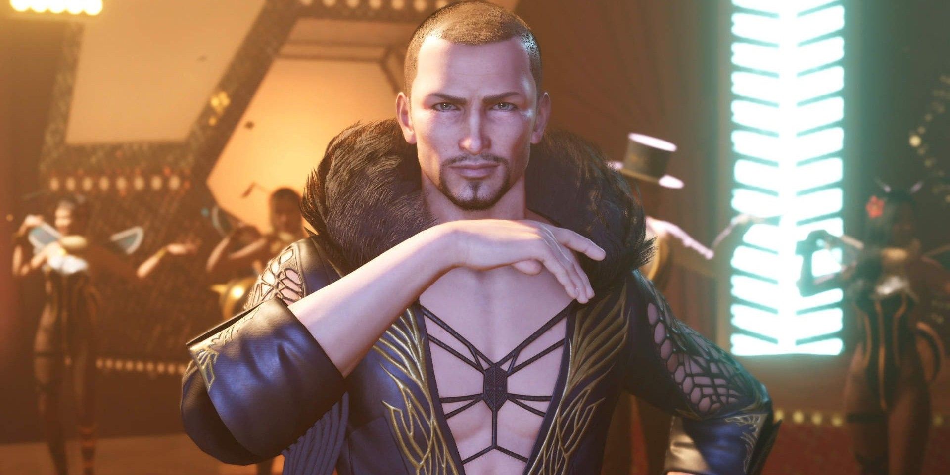 Andrea Rhodea dancing in Final Fantasy 7 Remake