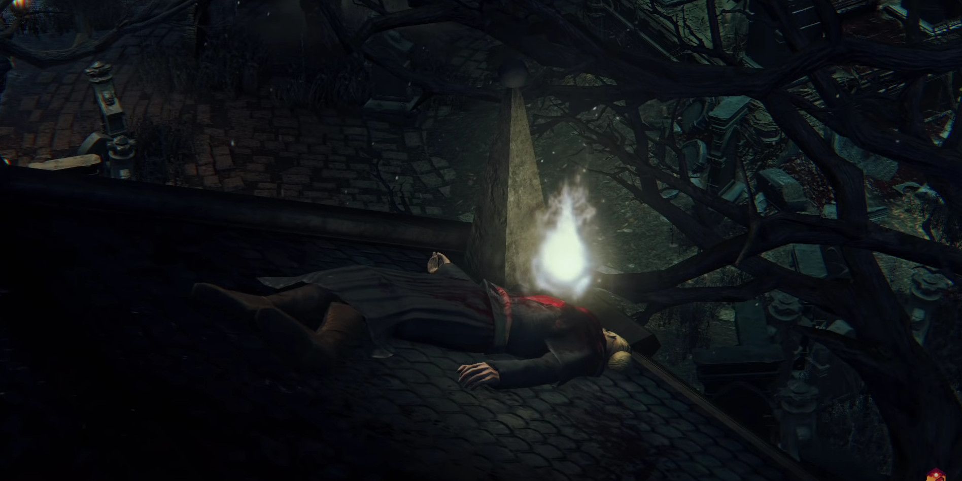 gascoigne's dead wife in bloodborne