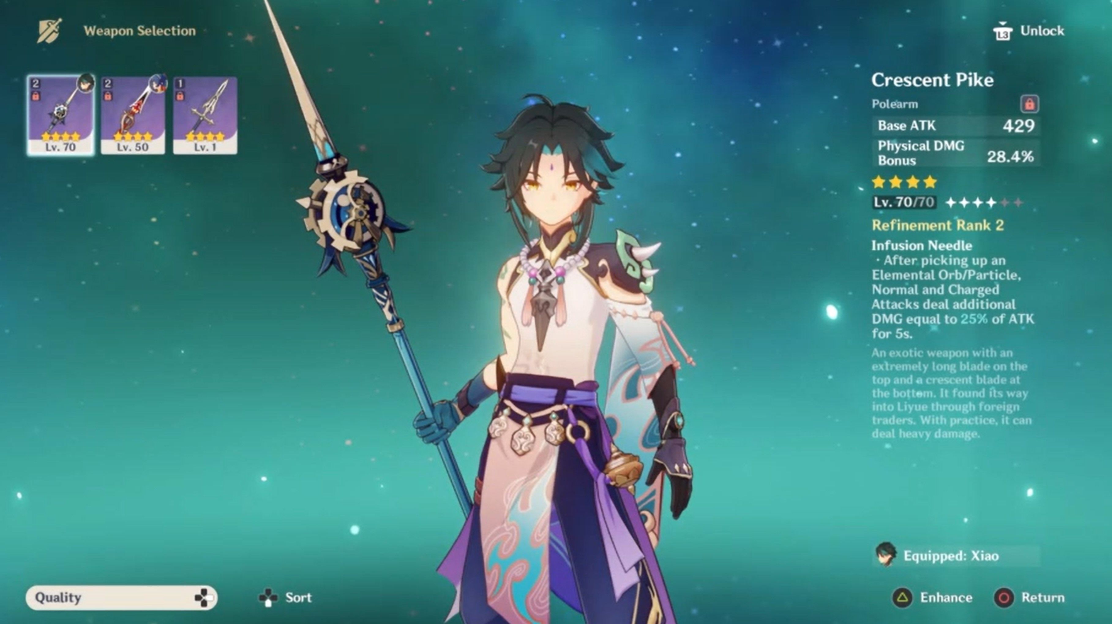 Genshin Impact Crescent Pike
