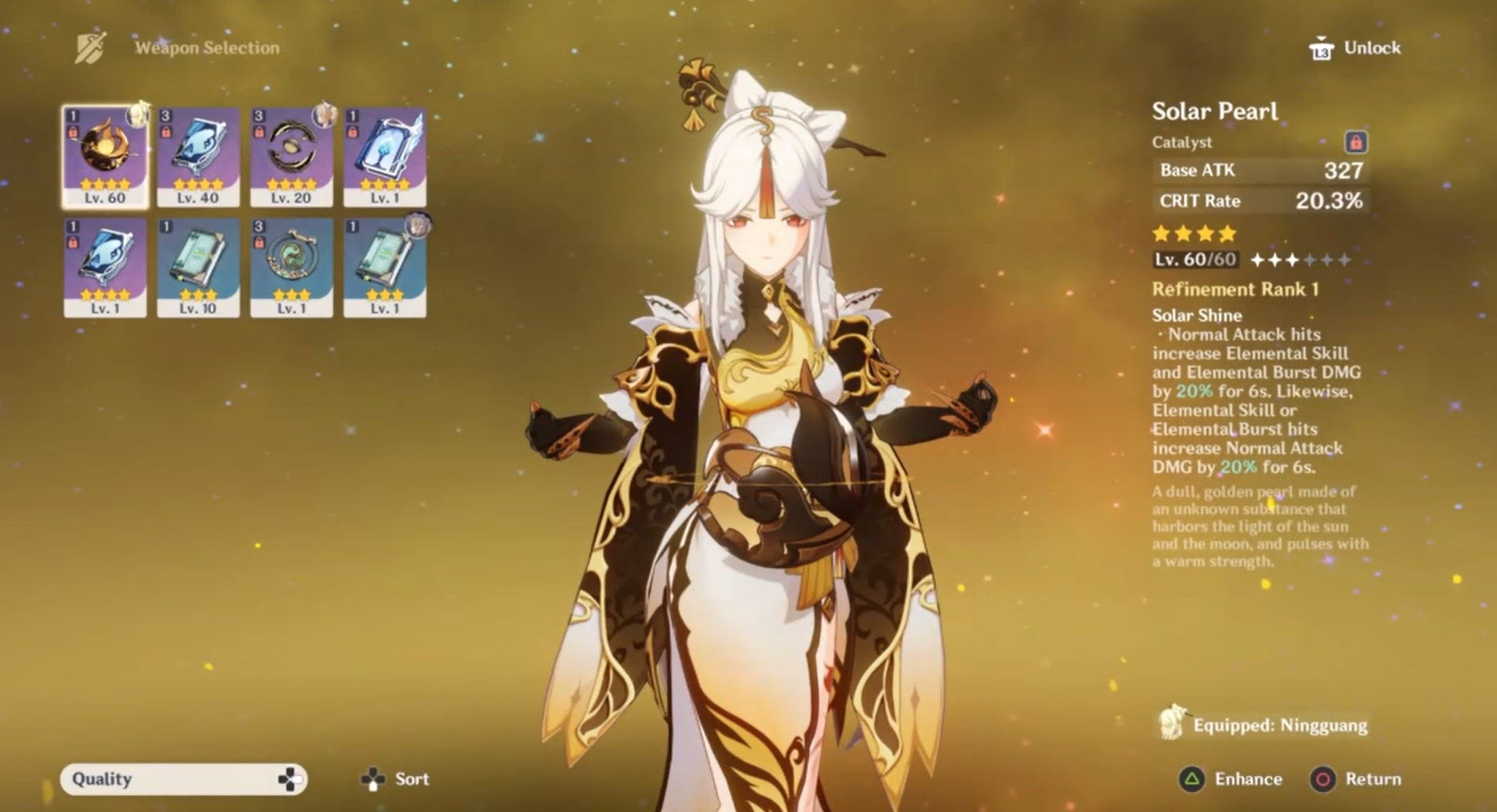 Genshin Impact Solar Pearl