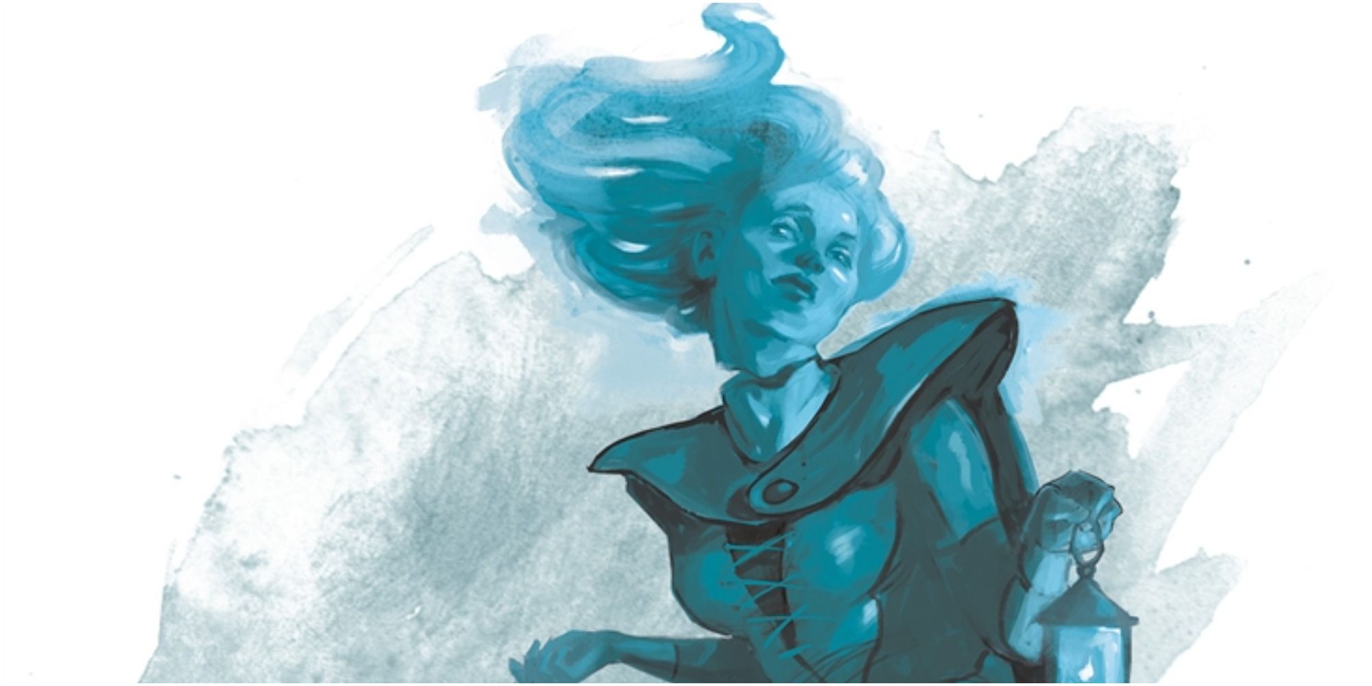 art depicting a ghost from dungeons and dragons