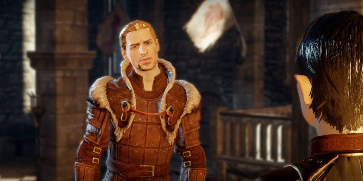 King Alistair talking to Fiona.