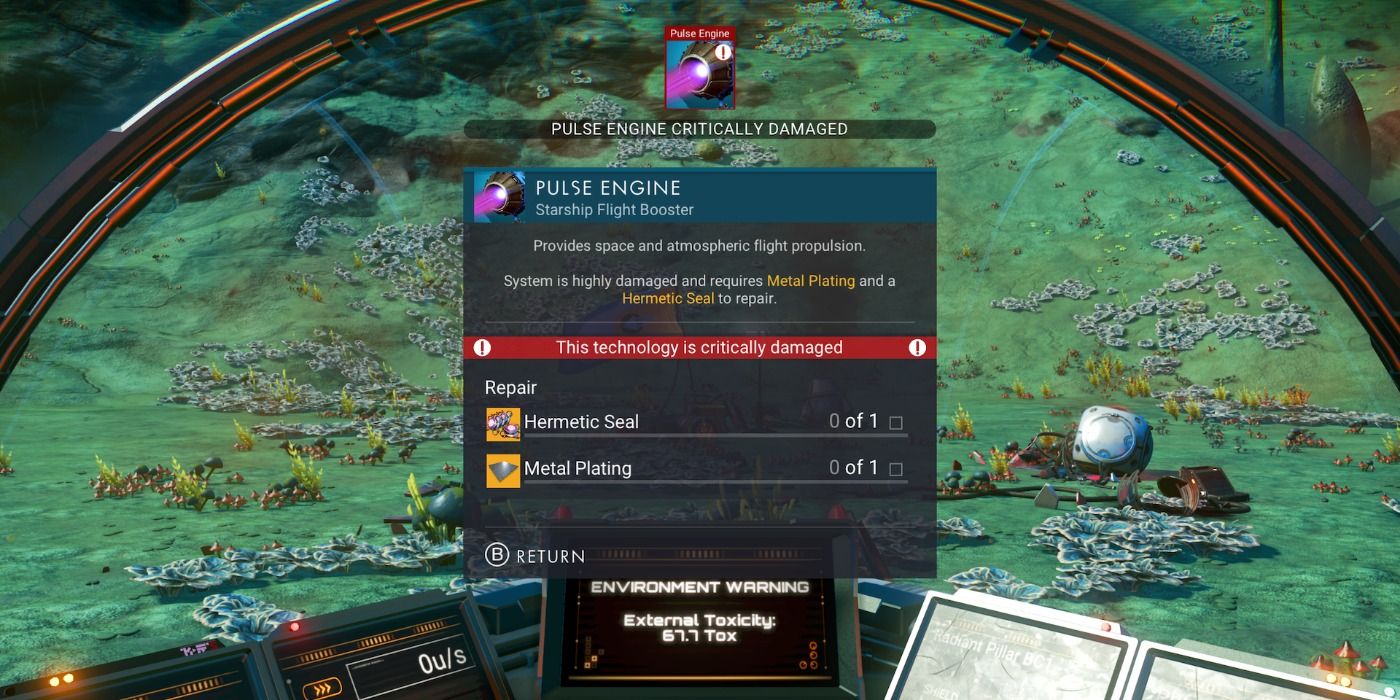Pulse Engine in No Man's Sky
