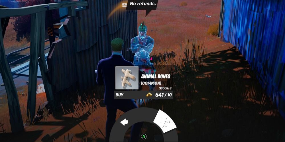 npc selling animal parts fortnite