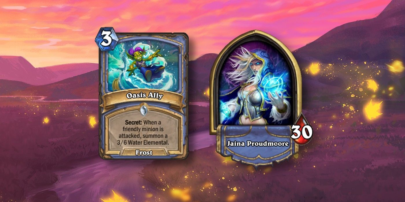 oasis ally mage card forged in the barrens