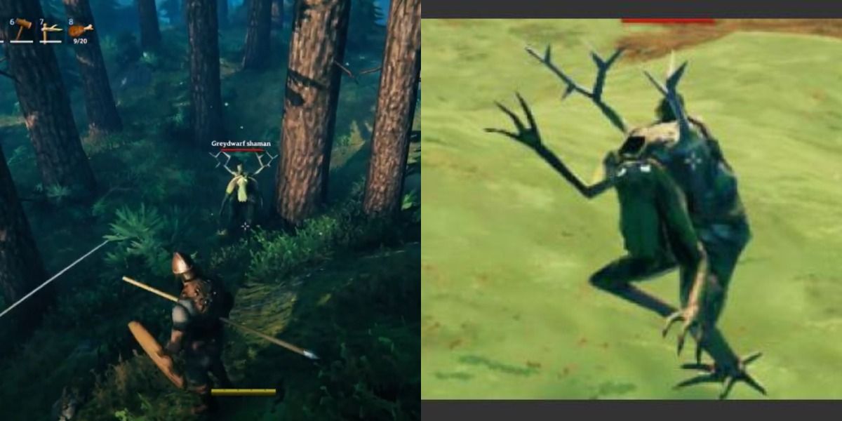 Greydwarf Shaman in valheim
