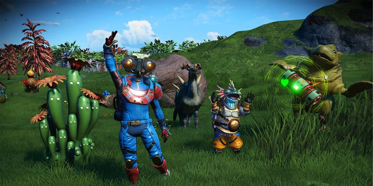different companions in no man's sky