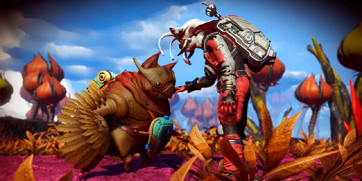 petting your companion in no man's sky