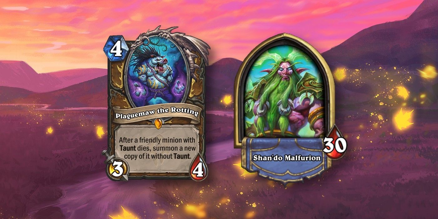 forged in the barrens plaguemaw card