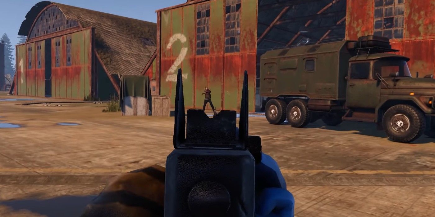 rust warehouse fight