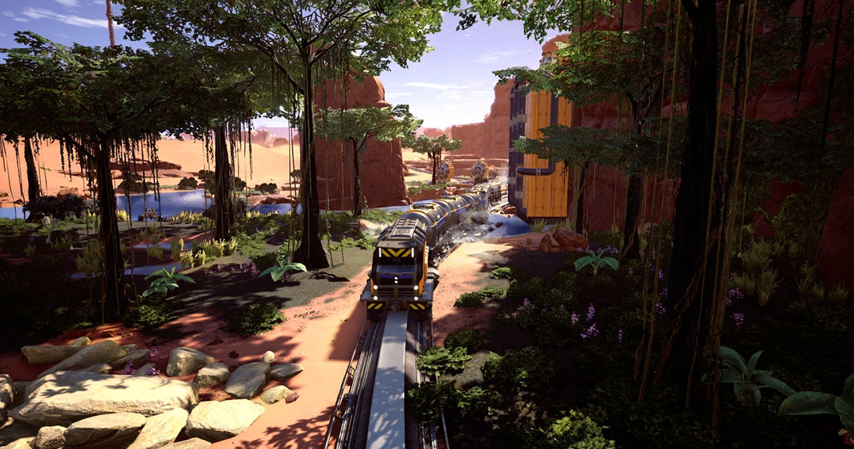 satisfactory train