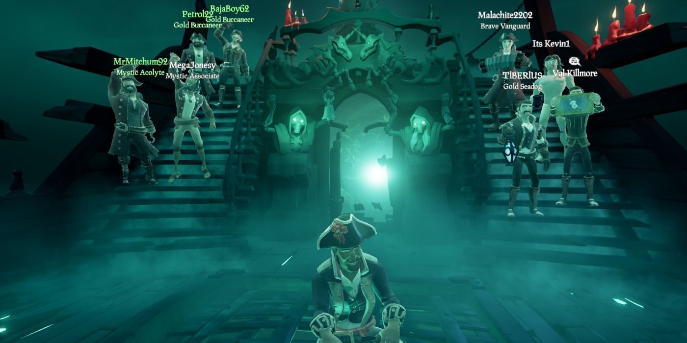 Ghosts on the Ferry of the Damned in Sea of Thieves