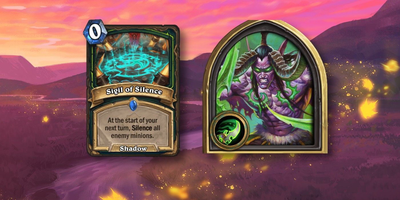 forged in the barrens sigil of silence card