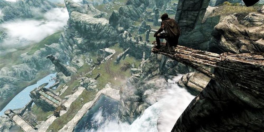 Bard's Leap Summit as seen in the game