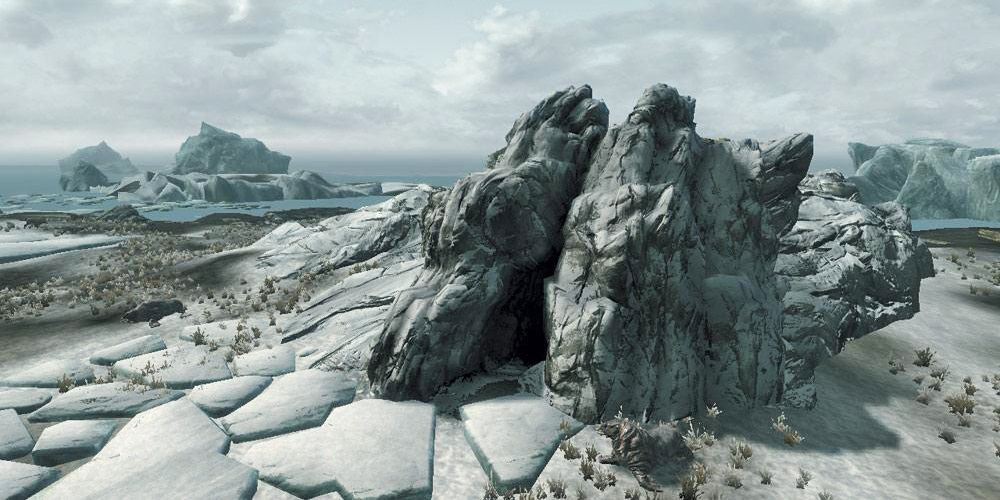 The Chill north of the Collage Of Winterhold