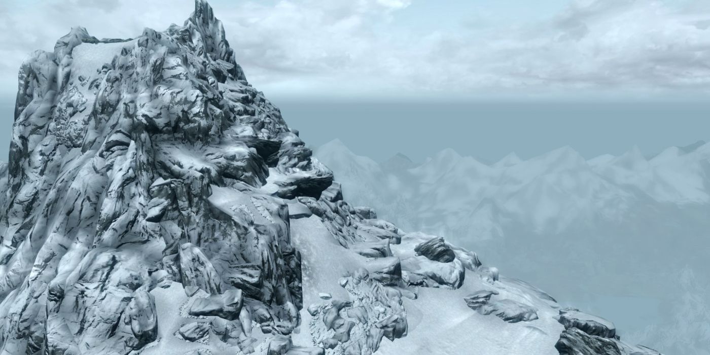 The Throat Of The World in the middle of the world