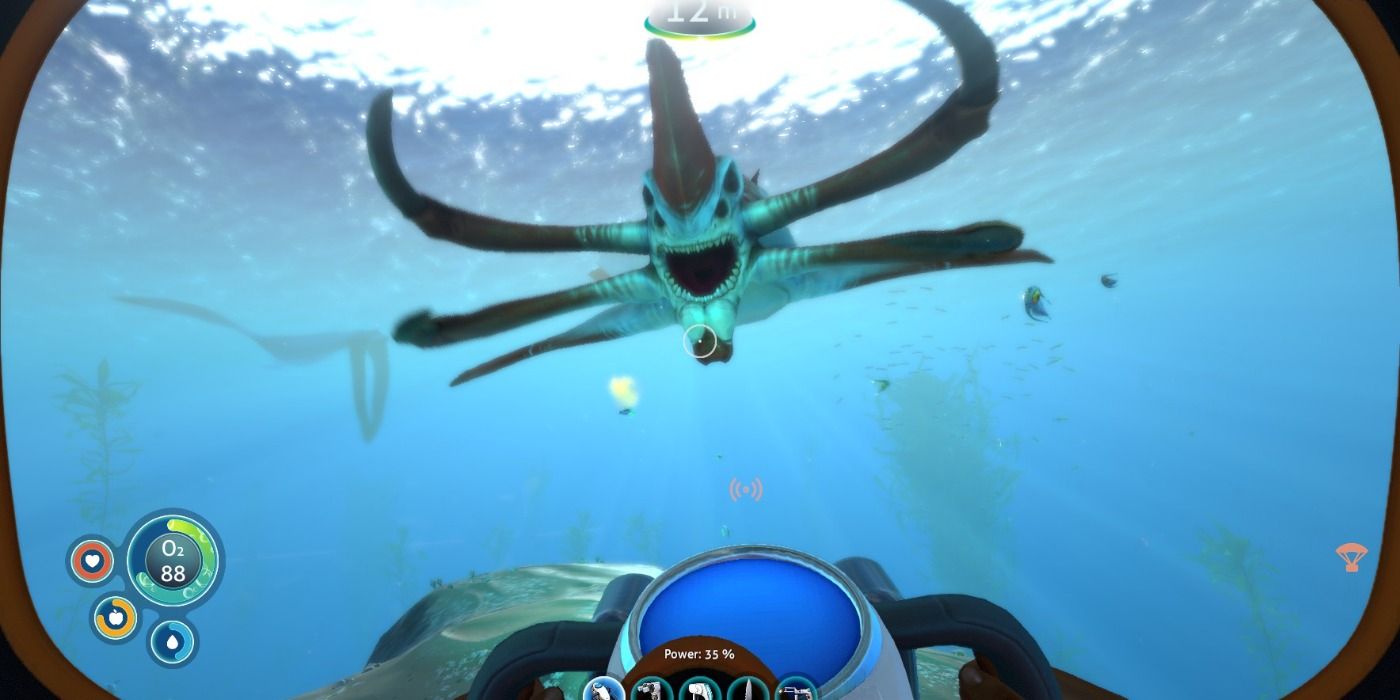 Jump Scare in Subnautica