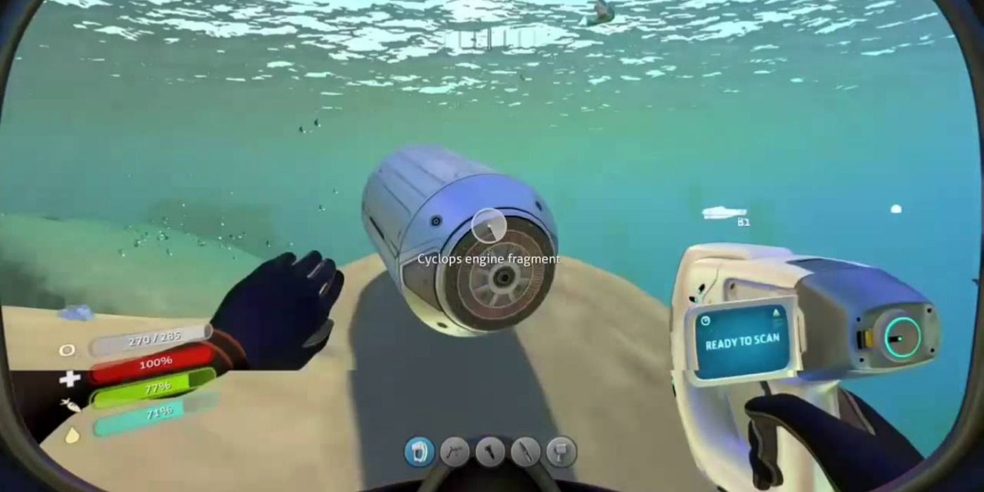 Cyclops Engine Piece in Subnautica