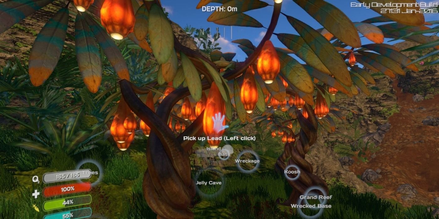 Subnautica Lantern Fruit Tree