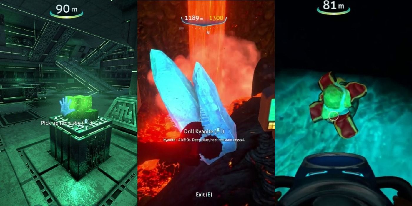 Minerals in Subnautica
