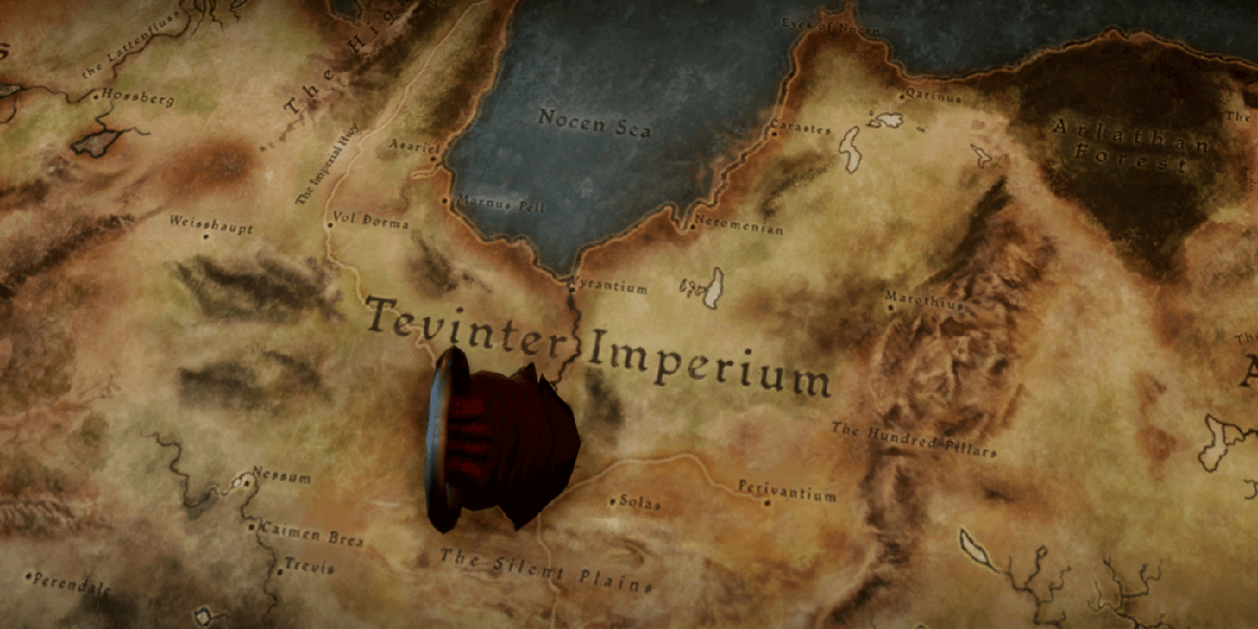 Map of Tevinter.