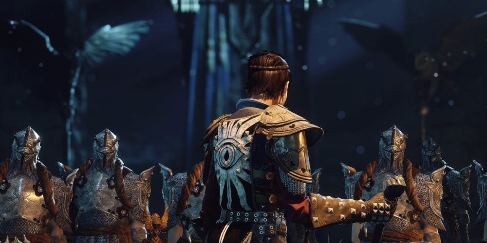 Cassandra at war table.
