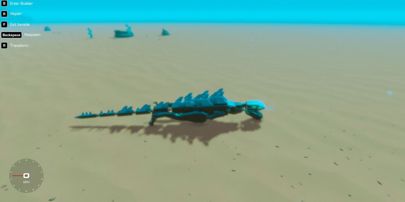 Godzilla Submarine custom creation in Trailmakers