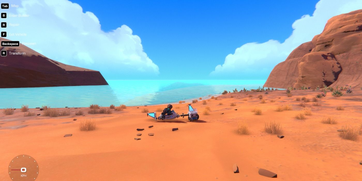 Star Wars Speed Runner custom creation in Trailmakers
