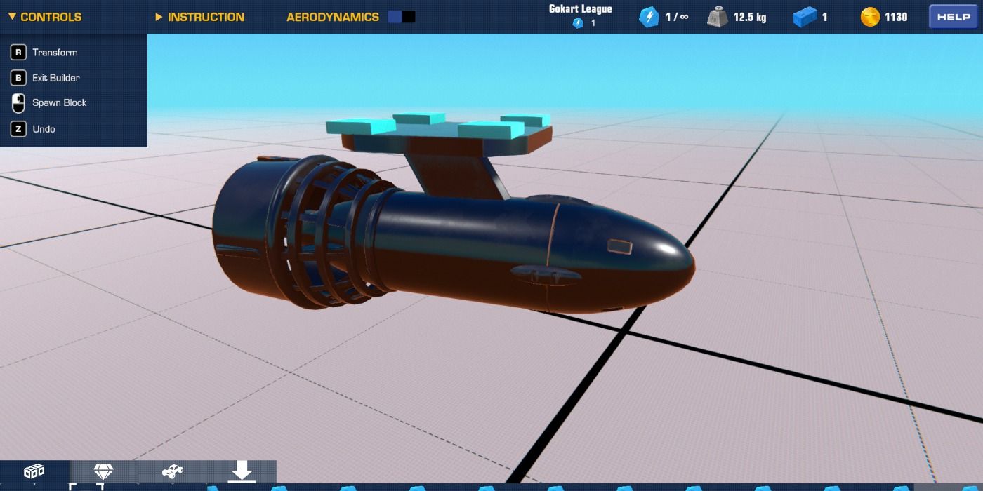 Underwater propeller in Trailmakers