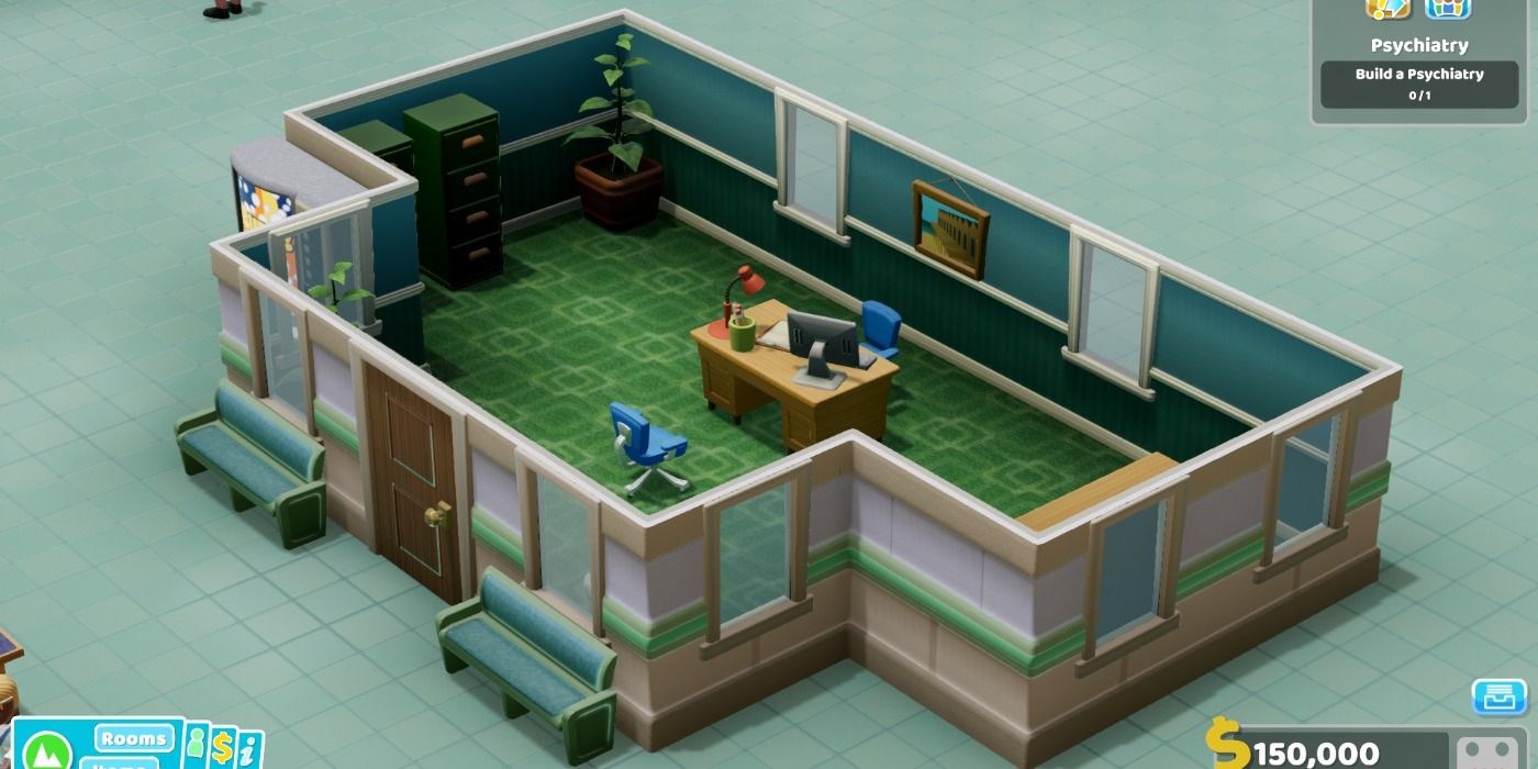 Close up of GP's Office in Two Point Hospital
