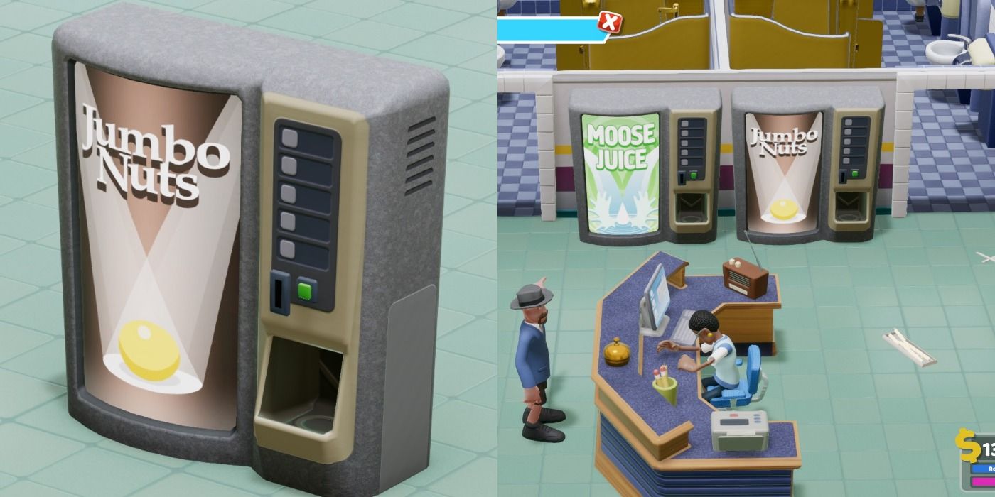 Luxury Snacks Machine in Two Point Hospital