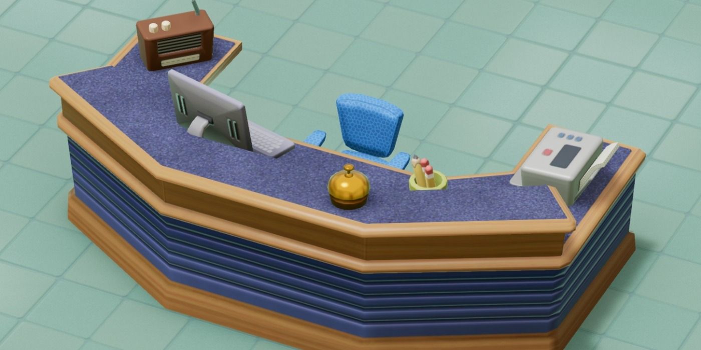Reception in Two Point Hospital